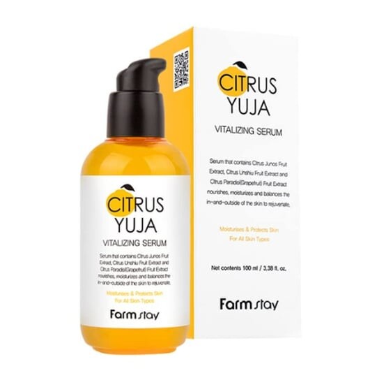 Сыворотка для лица, 100 мл Farm Stay, Citrus Yuja Vitalizing Serum
Сыворотка для лица, 100 мл Farm Stay, Citrus Yuja Vitalizing Serum