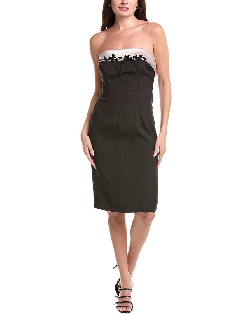 Rene Ruiz Бесплечевое платье коктейльное из крепа и микадо, черный
Rene Ruiz Бесплечевое платье коктейльное из крепа и микадо, черный