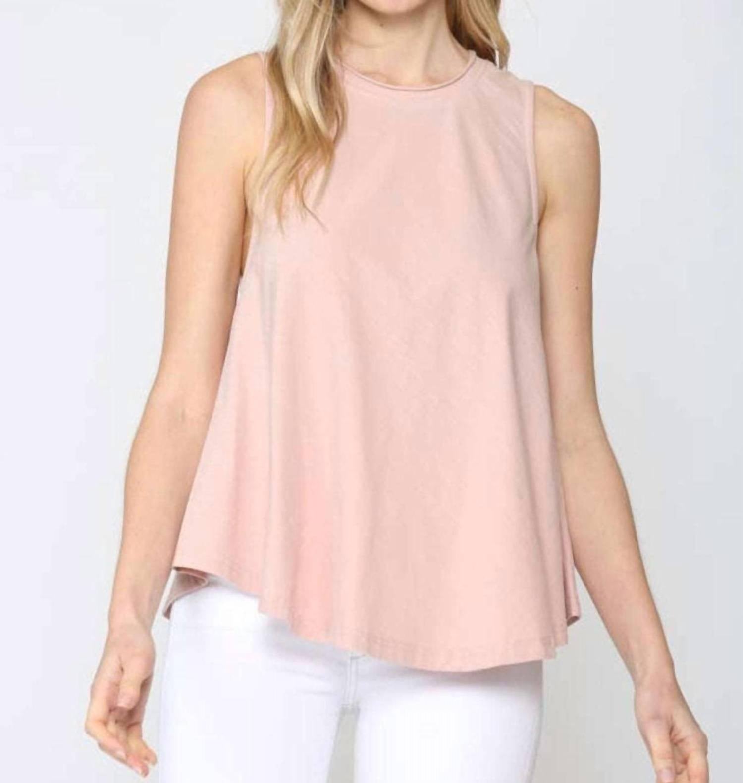 Майка из хлопкового джерси Flowy в розовом цвете FATE
Майка из хлопкового джерси Flowy в розовом цвете FATE