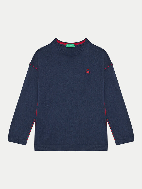 Свитер обычного кроя United Colors Of Benetton, синий
Свитер обычного кроя United Colors Of Benetton, синий