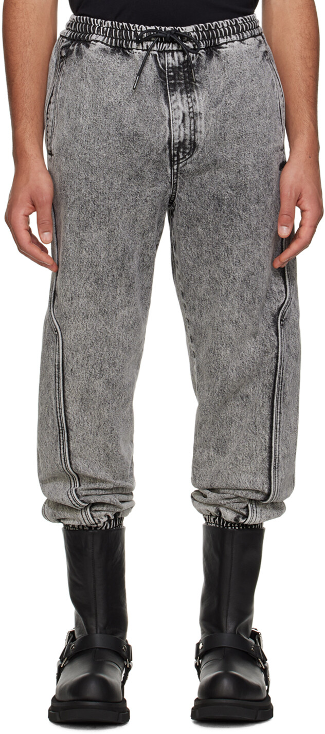 Серые джинсы с потертостями Juun.J
Серые джинсы с потертостями Juun.J