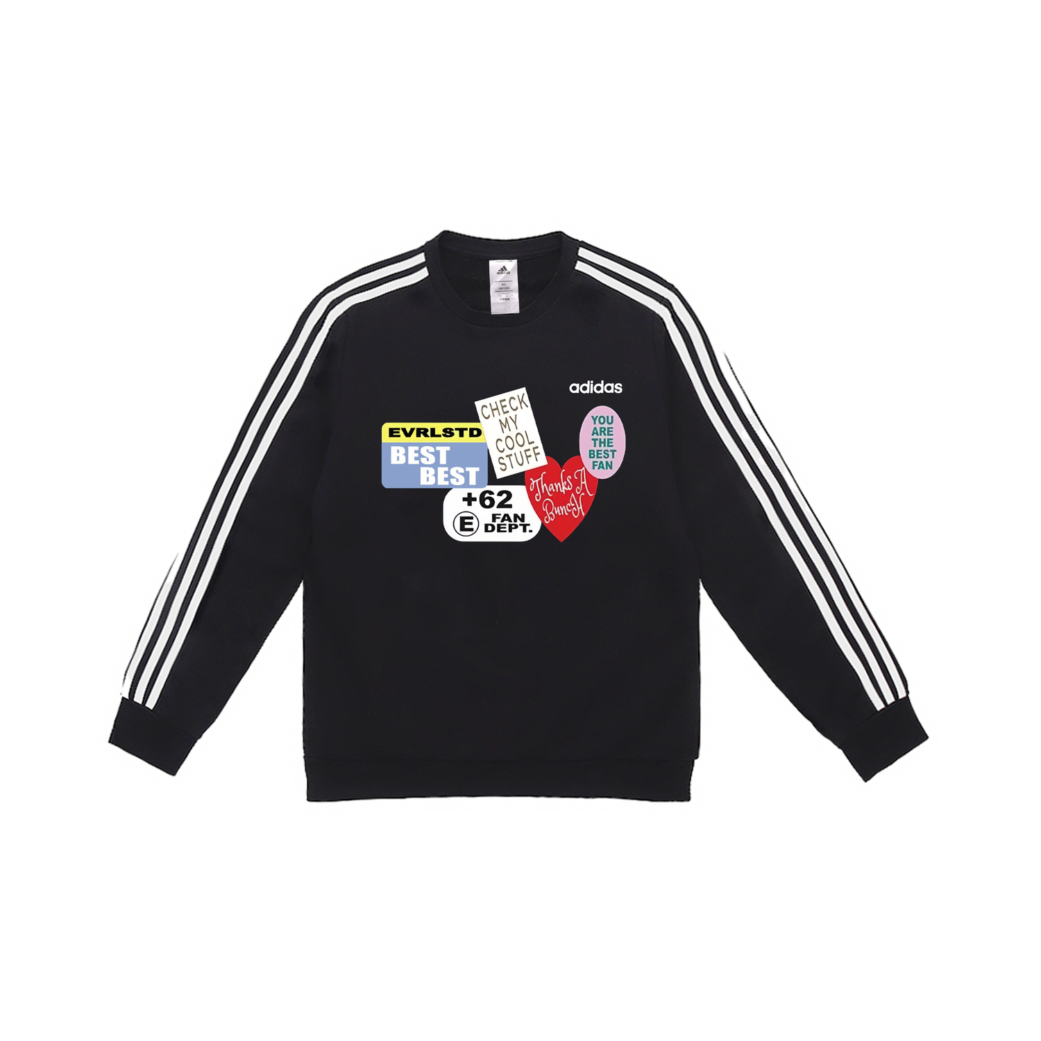 Adidas Свитшот мужской черный
Adidas Свитшот мужской черный