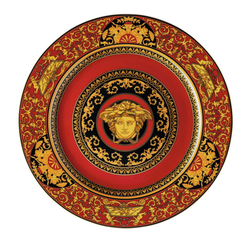 Rosenthal Versace Icarus Medusa тарелка-подставка/настенная тарелка 30 см Rosenthal meets Versace, разноцветный/золотой
Rosenthal Versace Icarus Medusa тарелка-подставка/настенная тарелка 30 см Rosenthal meets Versace, разноцветный/золотой