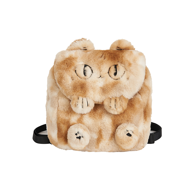 The British Museum Полиэстеровый рюкзак обычный женский черный, Plush Cat Head Embroidered Flap Backpack in Beige Camel
The British Museum Полиэстеровый рюкзак обычный женский черный, Plush Cat Head Embroidered Flap Backpack in Beige Camel