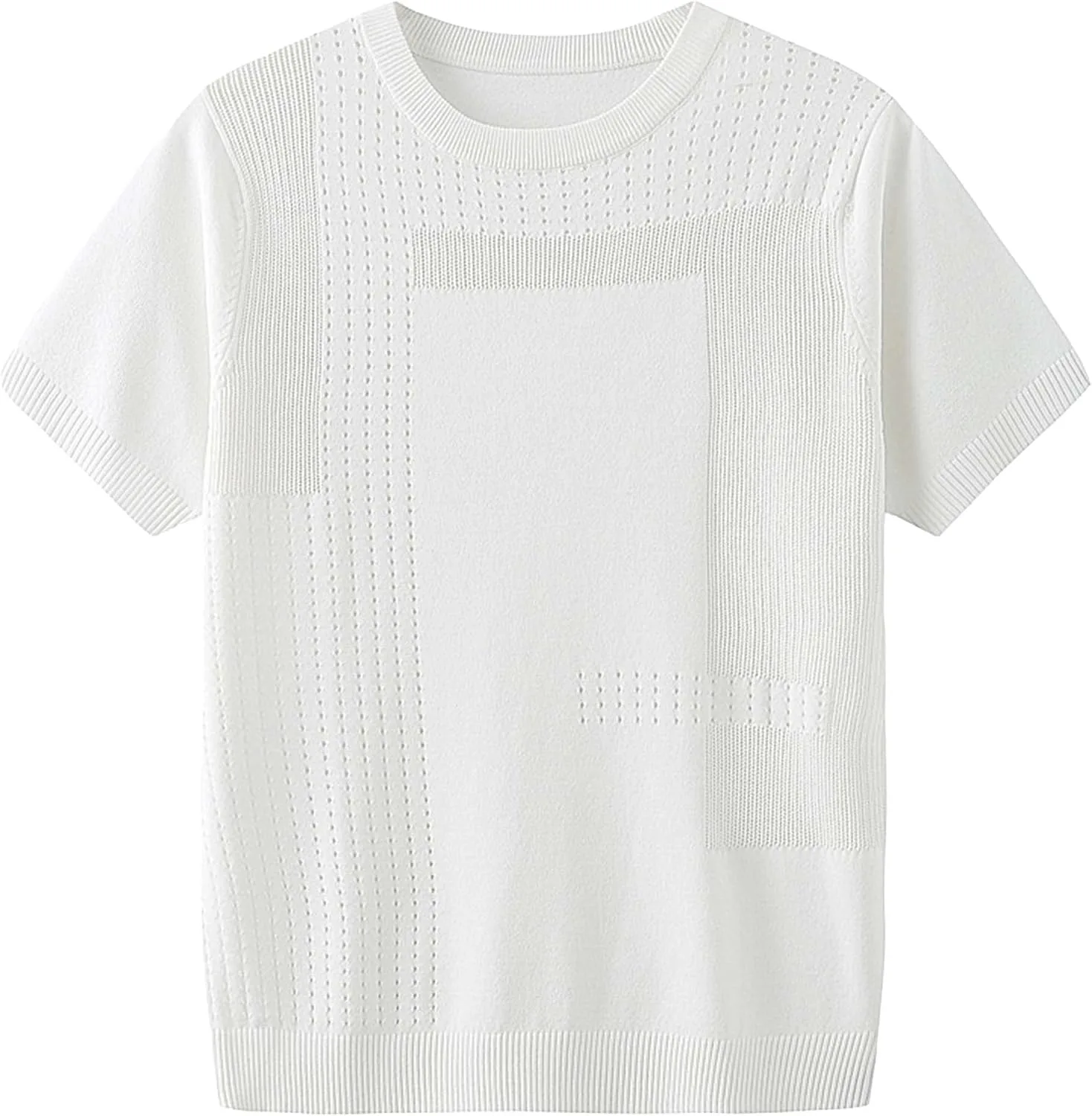 Мужская футболка Crewneck с перфорацией, дышащая, Slim Fit, круглый вырез, короткий рукав Gsywaipei
Мужская футболка Crewneck с перфорацией, дышащая, Slim Fit, круглый вырез, короткий рукав Gsywaipei