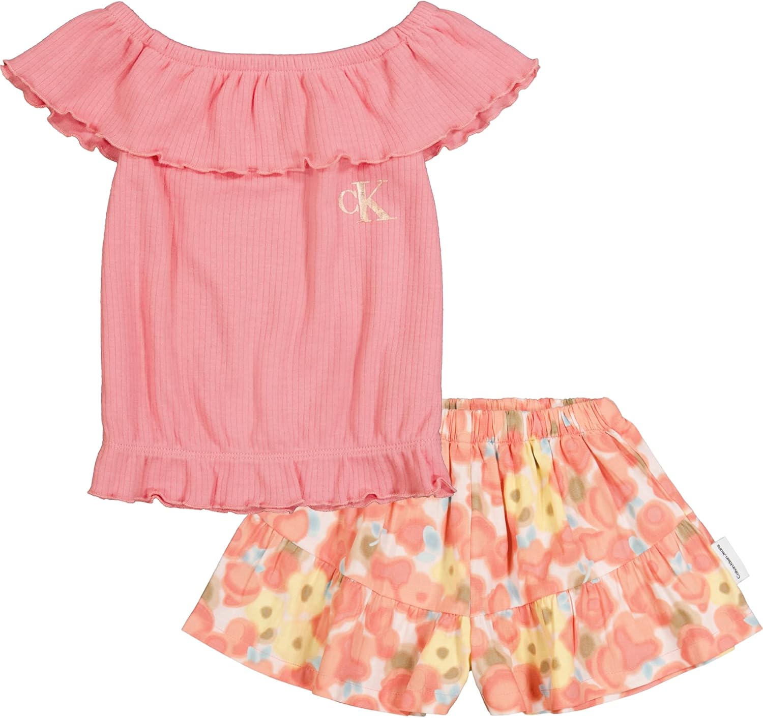 Комплект из двух юбок Calvin Klein для девочек, Shell Pink
Комплект из двух юбок Calvin Klein для девочек, Shell Pink