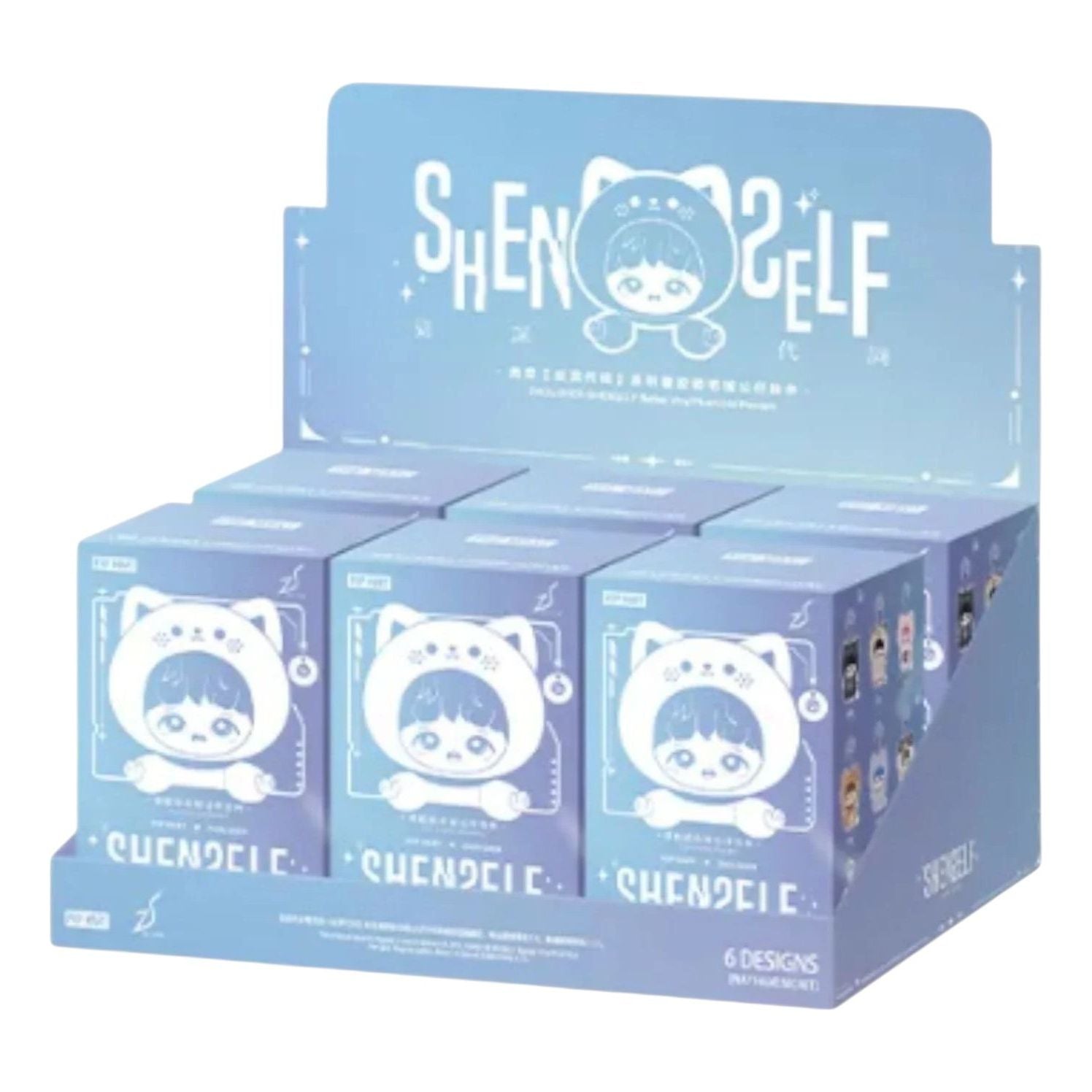 Кукла-подвеска из винила с изображением Чжоу Шэнь (6 штук в закрытой упаковке) Pop Mart
Кукла-подвеска из винила с изображением Чжоу Шэнь (6 штук в закрытой упаковке) Pop Mart