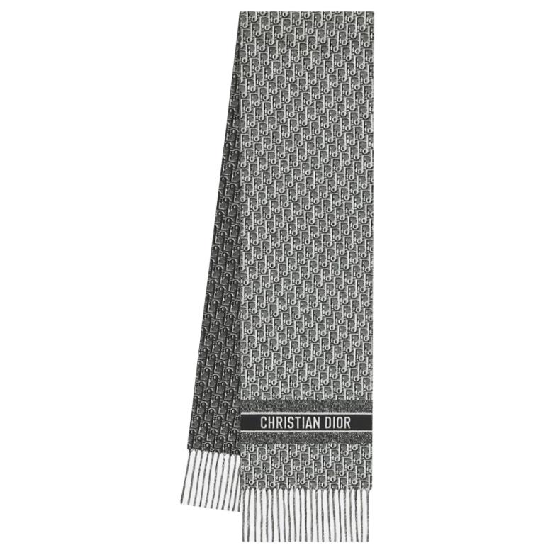 DIOR Кашемировый вязаный шарф Women's Black White, Белый, DIOR Кашемировый вязаный шарф Women's Black White
DIOR Кашемировый вязаный шарф Women's Black White, Белый, DIOR Кашемировый вязаный шарф Women's Black White