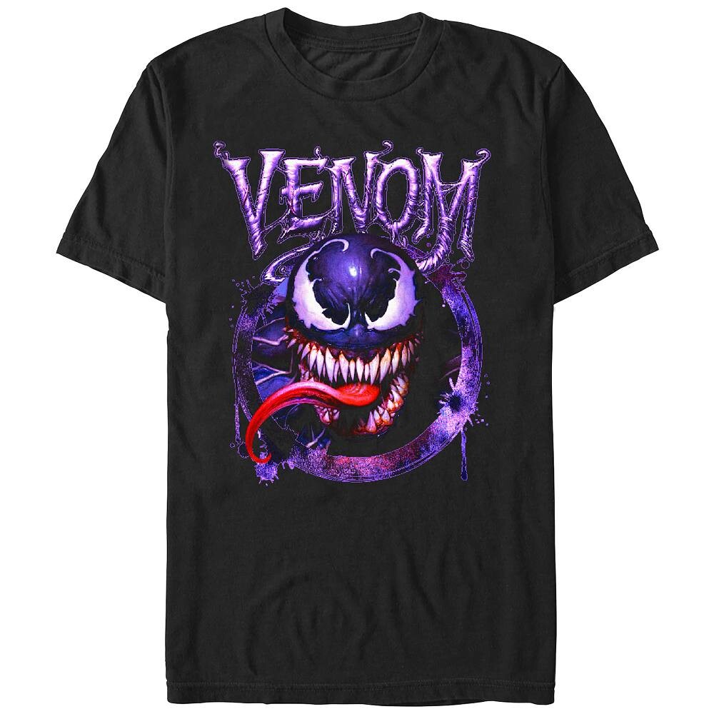 Мужская фиолетовая футболка с рисунком Человека-паука Venom Licensed Character, черный
Мужская фиолетовая футболка с рисунком Человека-паука Venom Licensed Character, черный