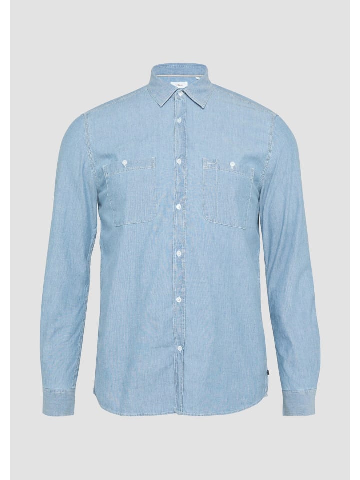 s.Oliver Рубашка 54Y4_синего цвета
s.Oliver Рубашка 54Y4_синего цвета