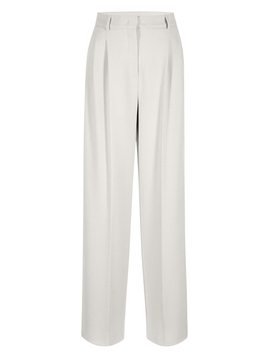 Обычные брюки со складками спереди MADELEINE, Wool White
Обычные брюки со складками спереди MADELEINE, Wool White