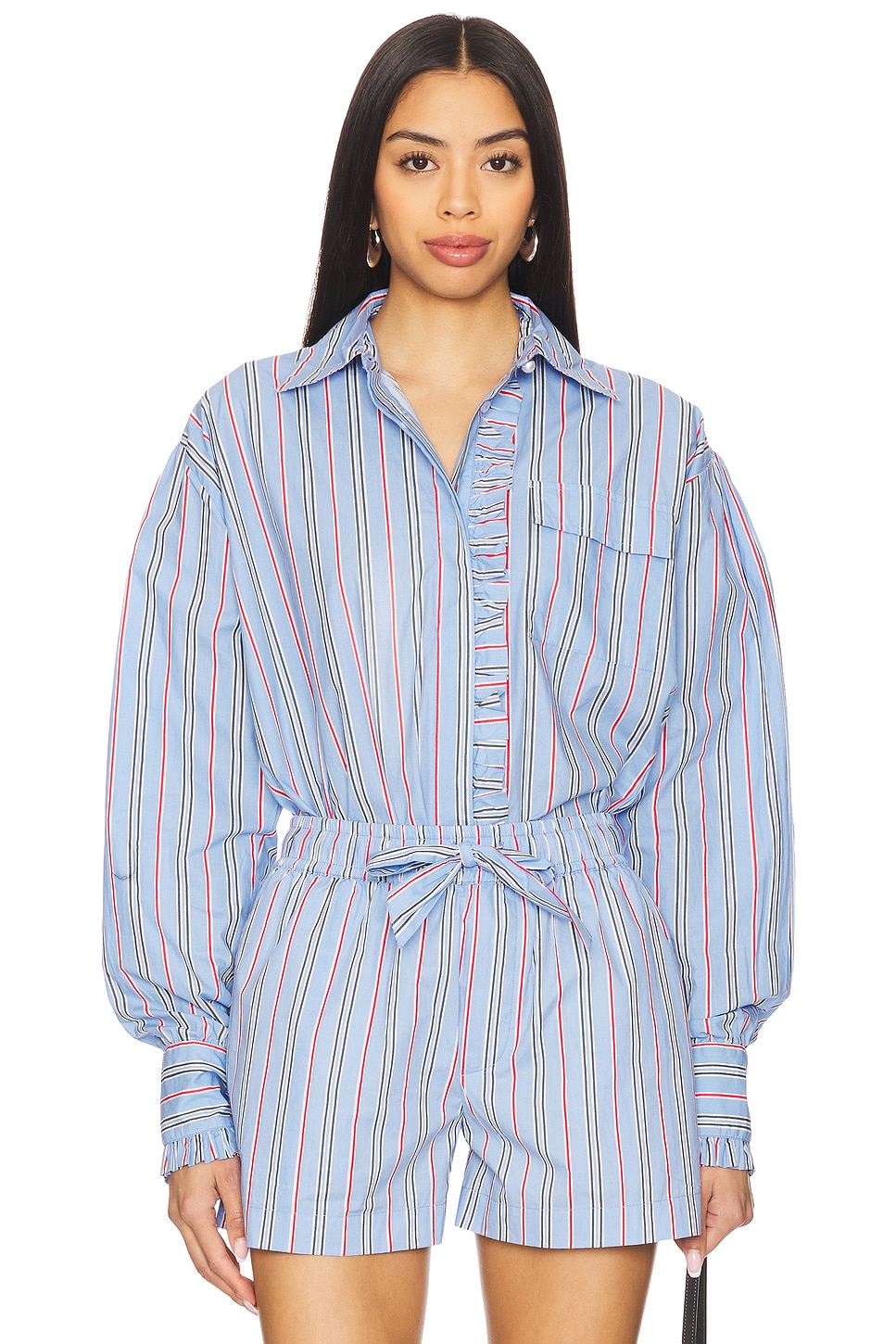 Рубашка Kylie Damson Madder, bold blue stripe
Рубашка Kylie Damson Madder, bold blue stripe