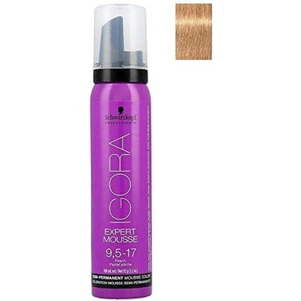 Schwarzkopf Professional Igora Expert Mousse Полуперманентная краска для волос № 9,5-17 Персик
Schwarzkopf Professional Igora Expert Mousse Полуперманентная краска для волос № 9,5-17 Персик