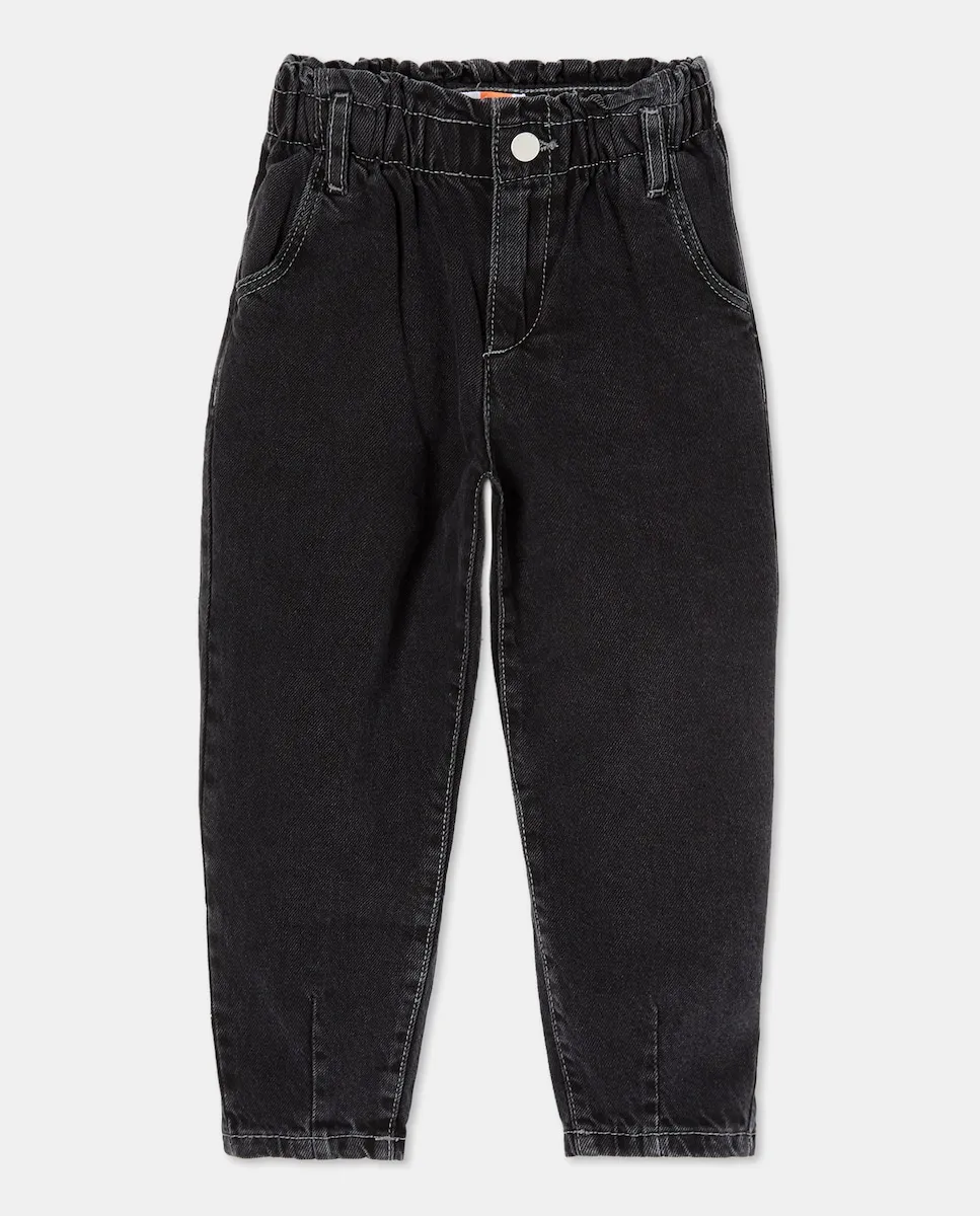 Джинсовые брюки paperbag с завышенной талией и шаровидным кроем для девочки, с сердцем на коленке Kids El Corte Inglés, насыщенный черный
Джинсовые брюки paperbag с завышенной талией и шаровидным кроем для девочки, с сердцем на коленке Kids El Corte Inglés, насыщенный черный