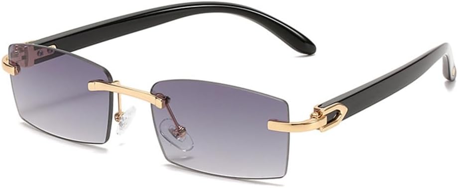 MUTYNE Модные женские солнцезащитные очки маленького прямоугольного размера в стиле ретро, без оправы, с цветным градиентом, мужские квадратные очки UV400, Pattern Purple Pink
MUTYNE Модные женские солнцезащитные очки маленького прямоугольного размера в стиле ретро, без оправы, с цветным градиентом, мужские квадратные очки UV400, Pattern Purple Pink