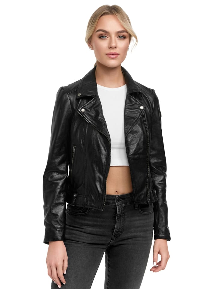 Кожаная куртка Tazzio, черный
Кожаная куртка Tazzio, черный