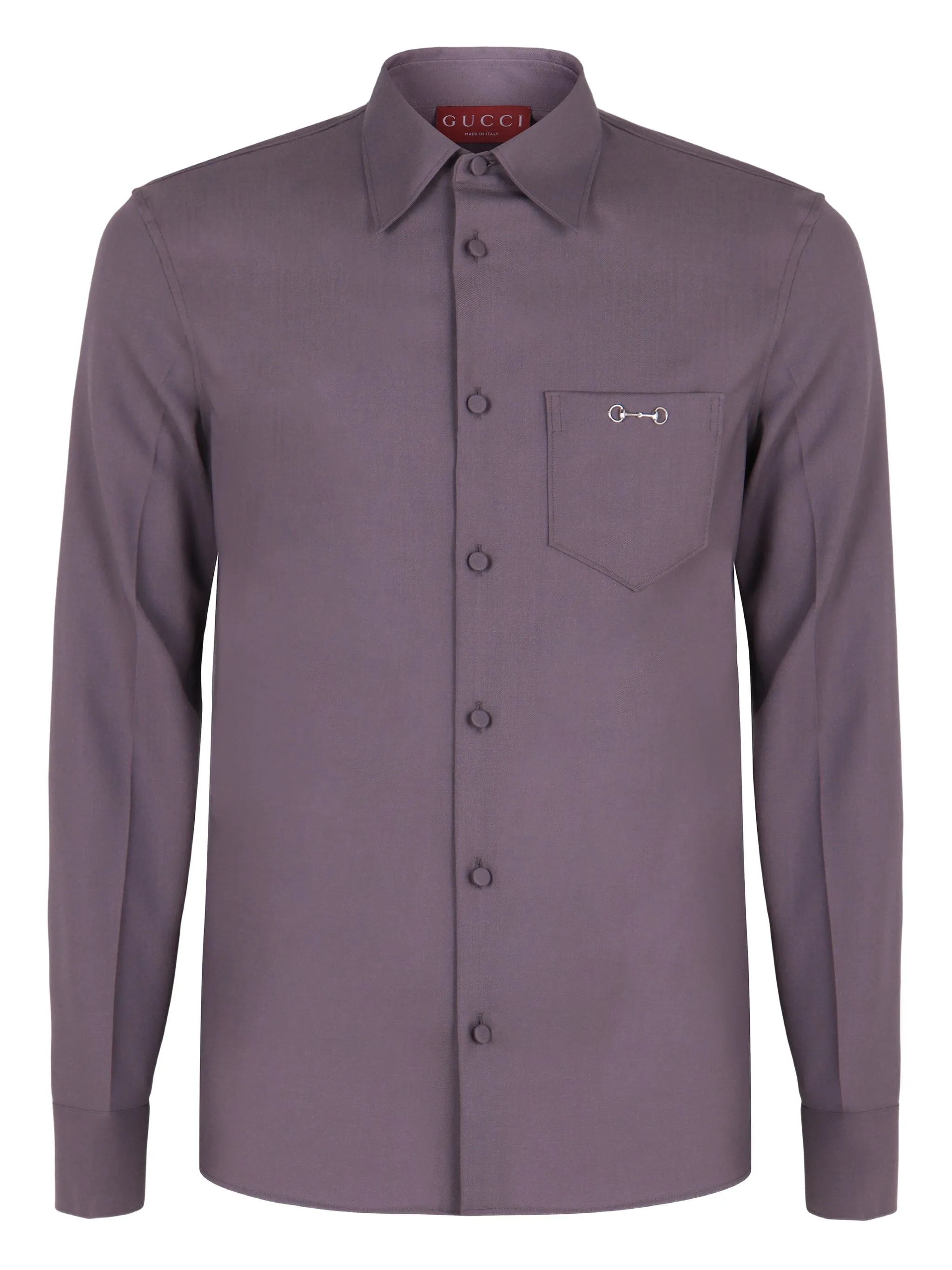Рубашка с карманом Gucci, фиолетовый
Рубашка с карманом Gucci, фиолетовый