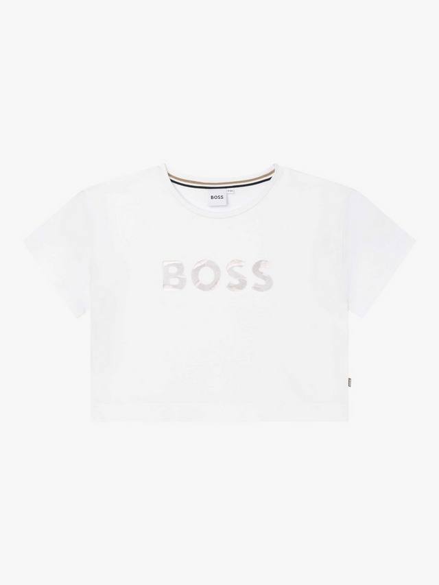 Детская футболка с принтом короткий рукав BOSS, White
Детская футболка с принтом короткий рукав BOSS, White