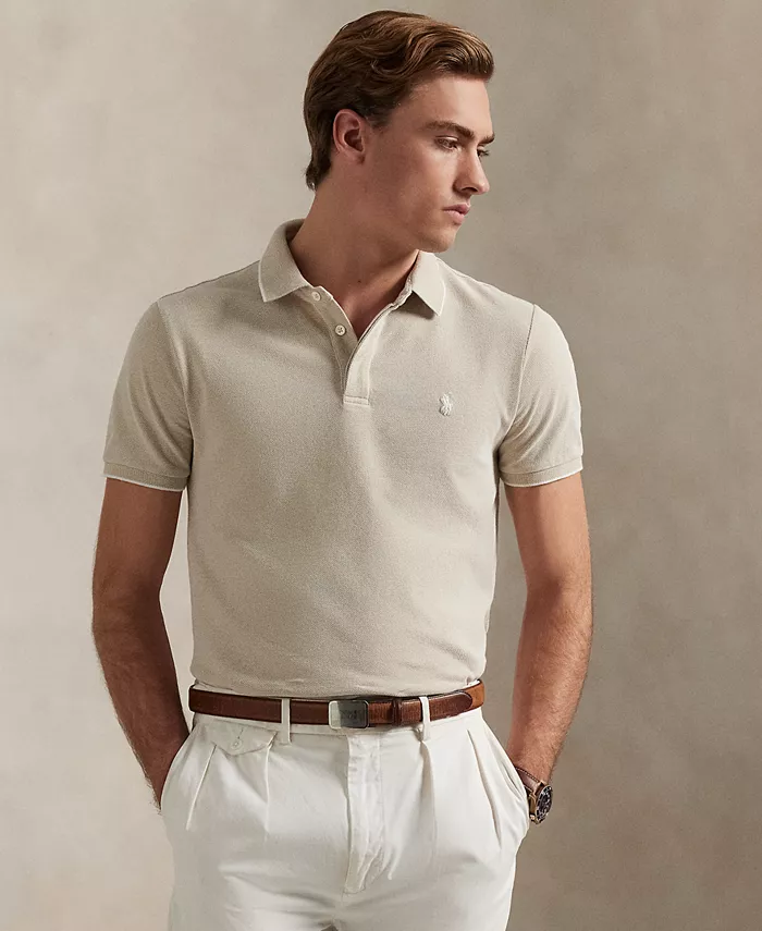 Мужская классическая поло Oxford Mesh с эластичной посадкой Polo Ralph Lauren, коричневый/бежевый
Мужская классическая поло Oxford Mesh с эластичной посадкой Polo Ralph Lauren, коричневый/бежевый