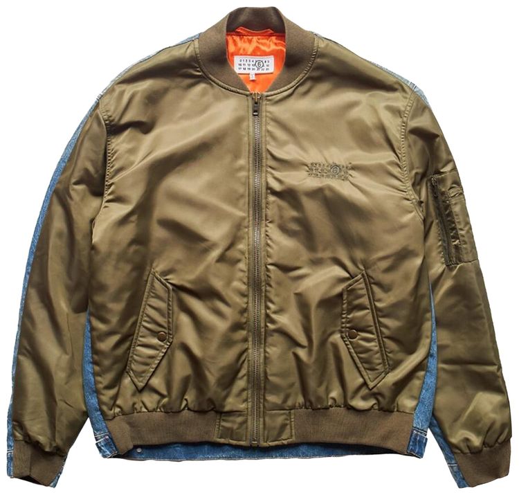 Куртка MM6 Maison Margiela Double Fabric Zip Bomber Jacket 'Green', зеленый
Куртка MM6 Maison Margiela Double Fabric Zip Bomber Jacket 'Green', зеленый