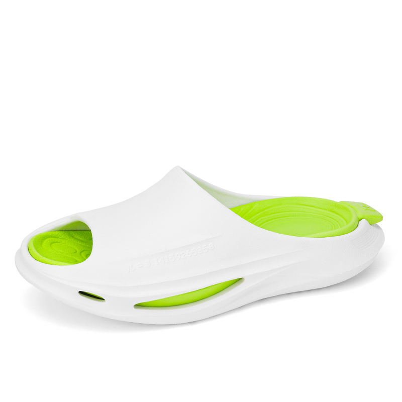 PLAY COBBLER Слайдеры унисекс бело-зеленые, цвет White Green
PLAY COBBLER Слайдеры унисекс бело-зеленые, цвет White Green