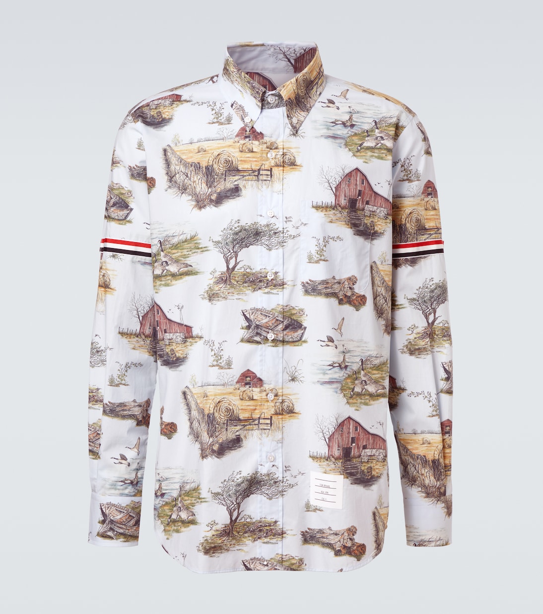 Рубашка из хлопка с принтом Thom Browne, Seasonal Multi
Рубашка из хлопка с принтом Thom Browne, Seasonal Multi