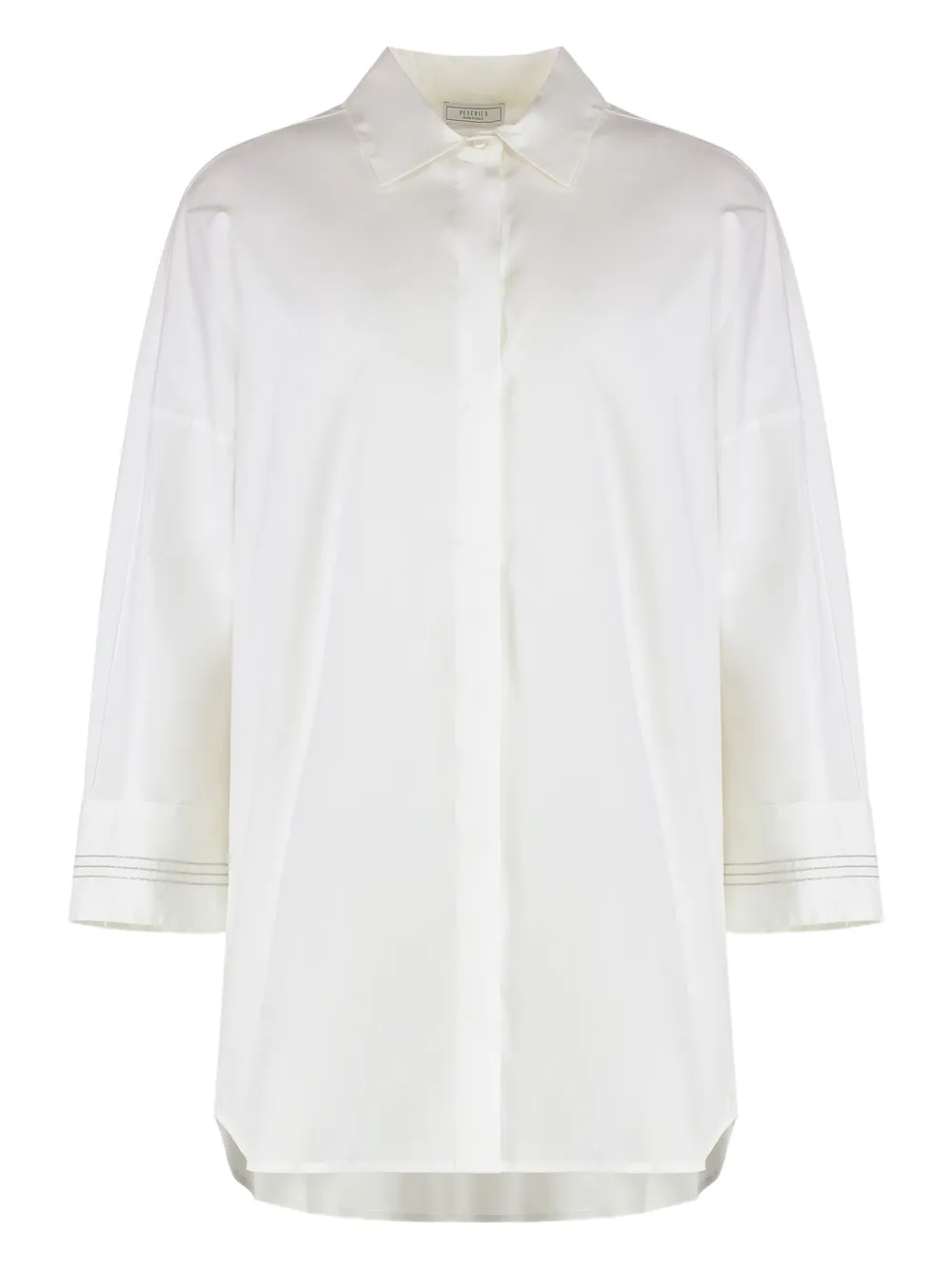 Рубашка на пуговицах Peserico, белый 
Рубашка на пуговицах Peserico, белый