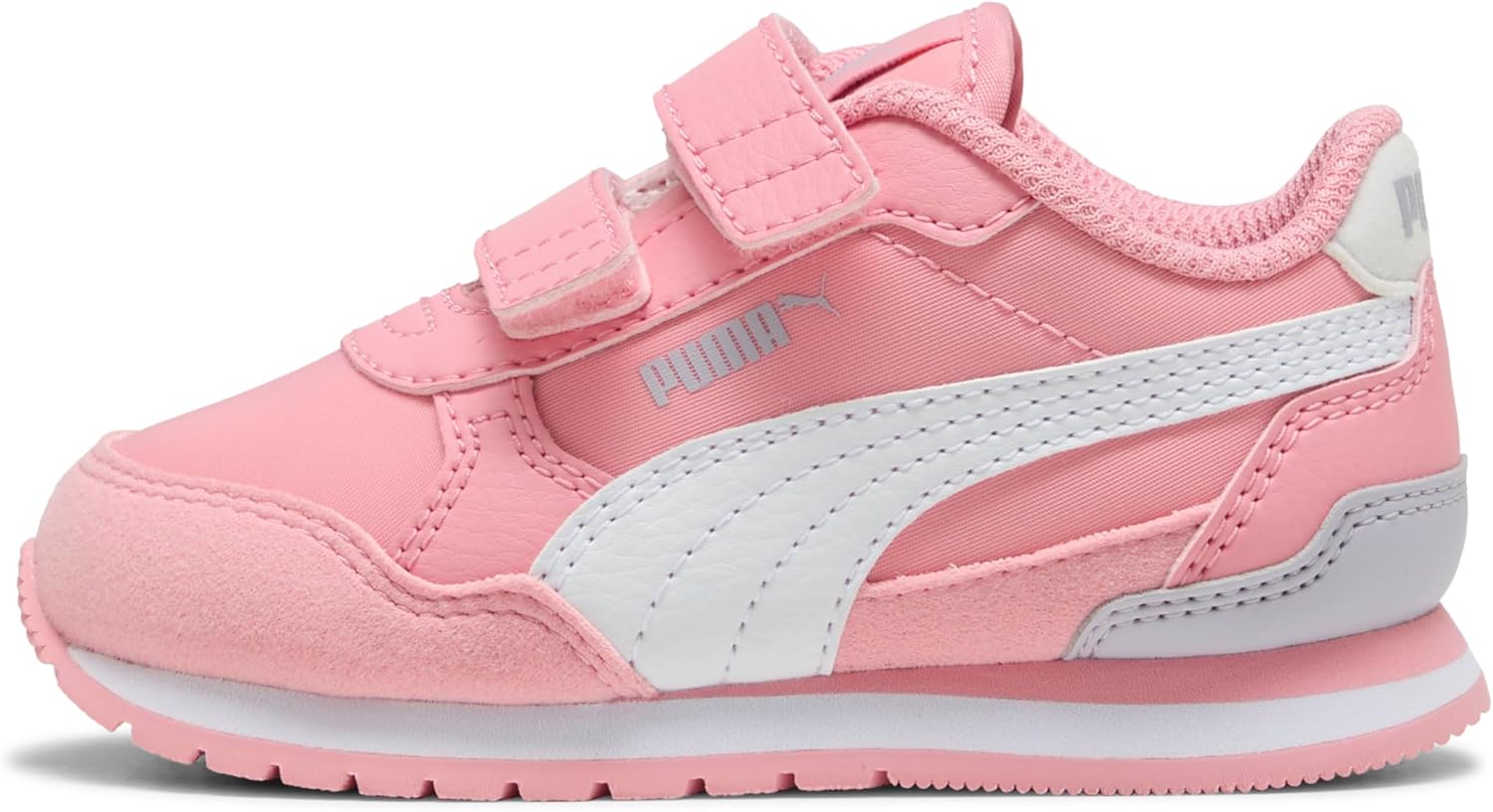 Кроссовки Puma St Runner унисекс-детские на липучке, сиреневый
Кроссовки Puma St Runner унисекс-детские на липучке, сиреневый
