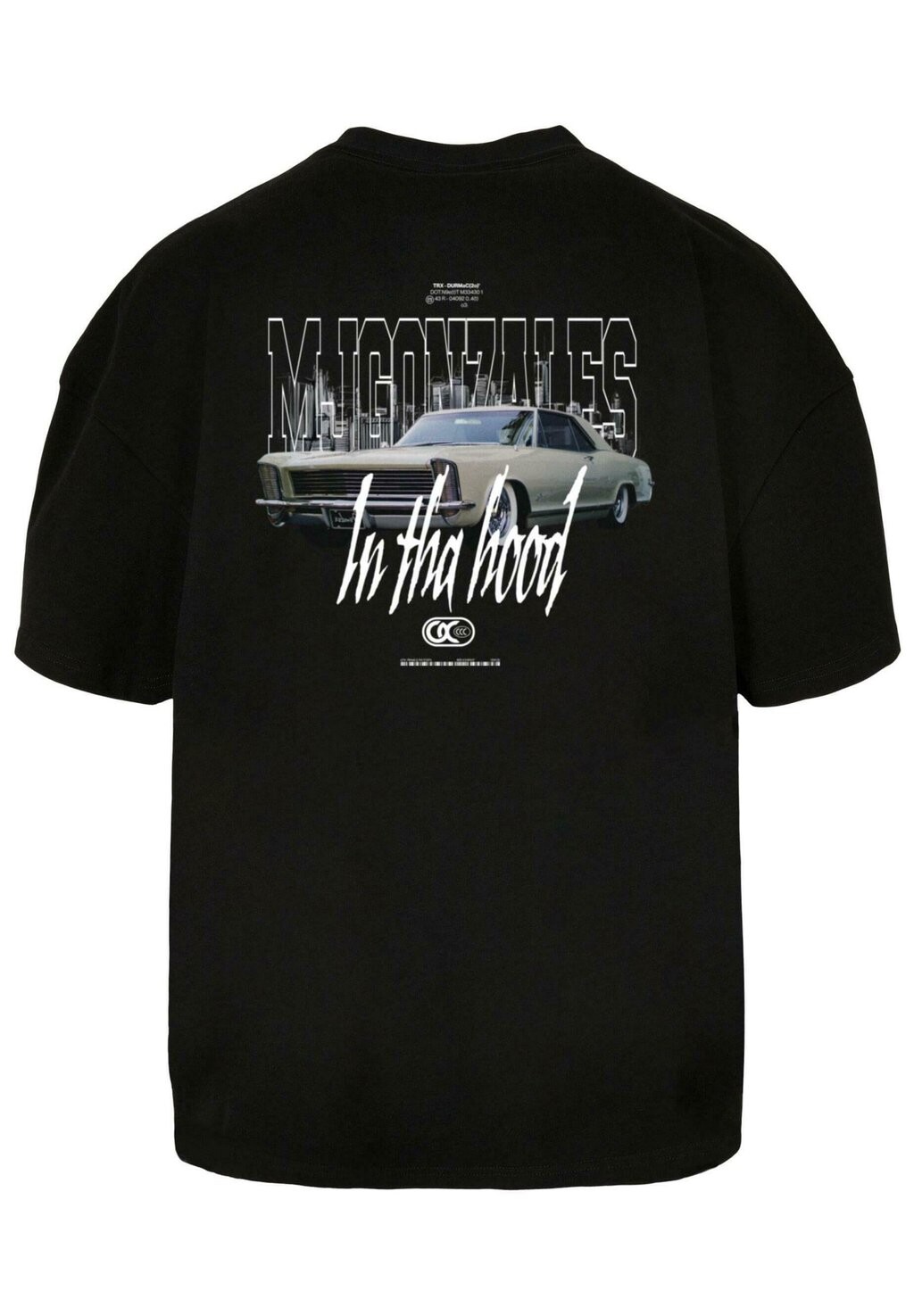 Футболка с принтом In Tha Hood X Heavy Boxy MJ Gonzales, черная
Футболка с принтом In Tha Hood X Heavy Boxy MJ Gonzales, черная