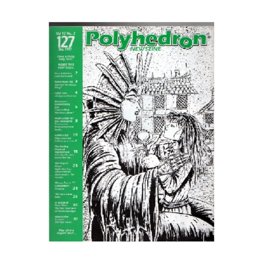 Журнал #127 "Valrenwood Family Adventure, HOM Sector for the Hol-I-Days", Polyhedron Magazine #101 - #148
Журнал #127 "Valrenwood Family Adventure, HOM Sector for the Hol-I-Days", Polyhedron Magazine #101 - #148