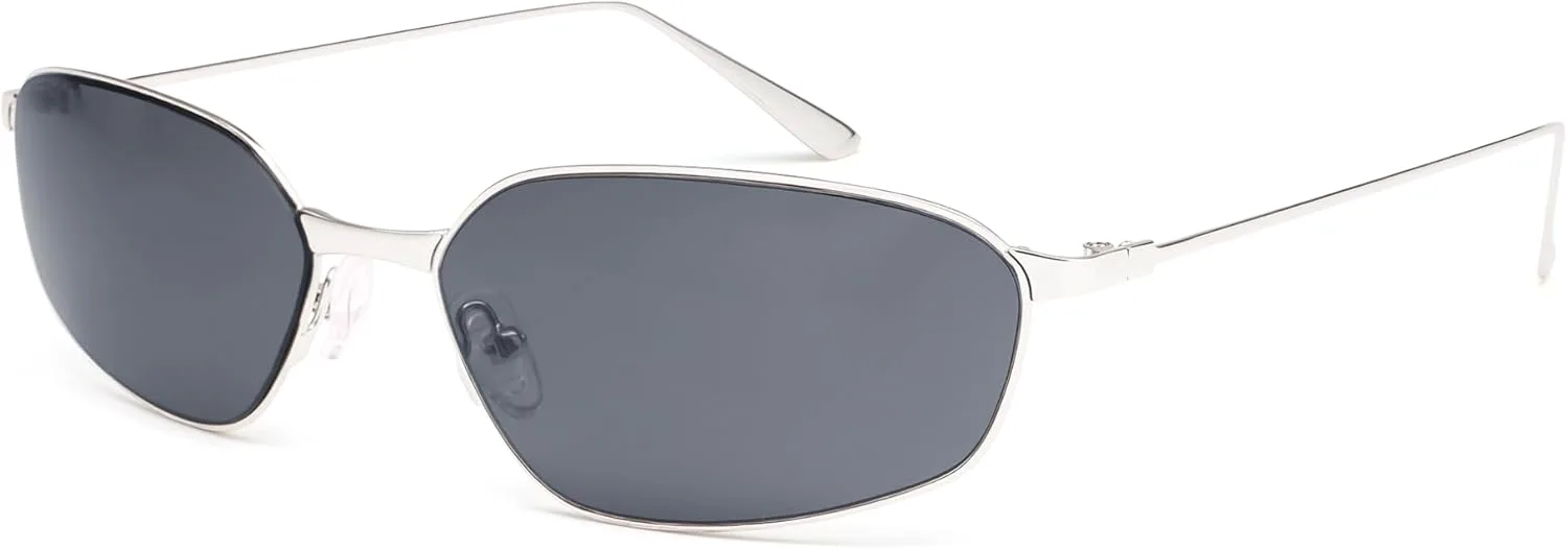 Солнцезащитные очки Y2K шестиугольной формы для женщин и мужчин, модные футуристические солнцезащитные очки в стиле 90-х, модель AP3795 Appassal, Silver/Grey
Солнцезащитные очки Y2K шестиугольной формы для женщин и мужчин, модные футуристические солнцезащитные очки в стиле 90-х, модель AP3795 Appassal, Silver/Grey