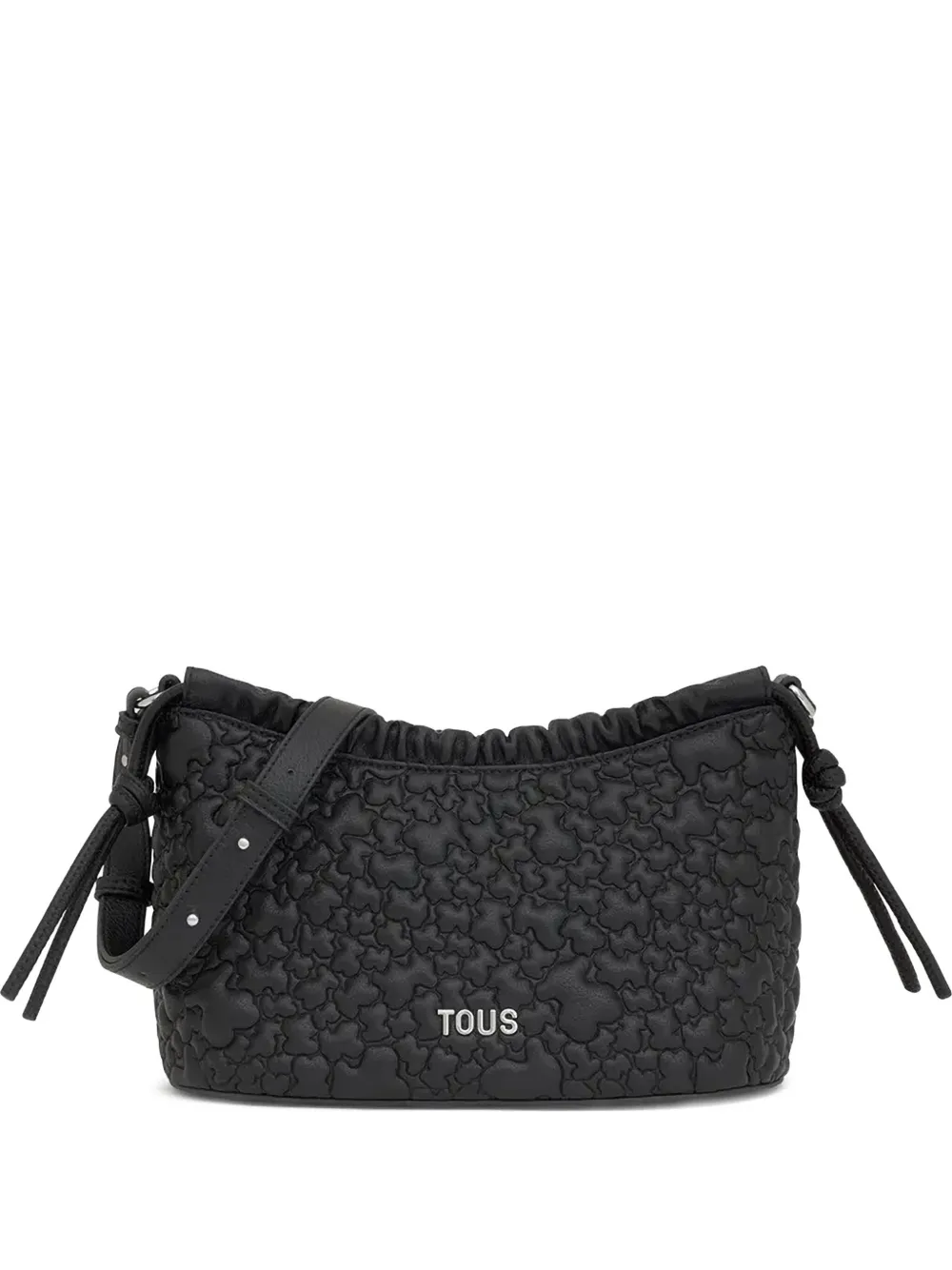 Сумка через плечо с кулиской и тиснением TOUS, черный
Сумка через плечо с кулиской и тиснением TOUS, черный