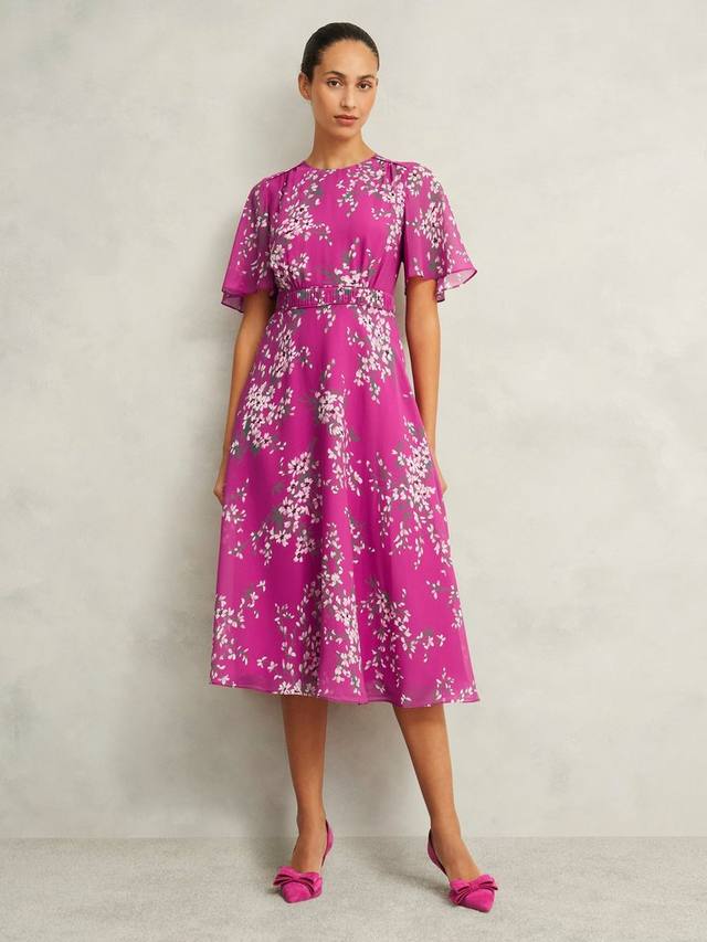 Миниатюрное платье из чистого шелка в цветочек от bronwyn Hobbs, розовый/разноцветный
Миниатюрное платье из чистого шелка в цветочек от bronwyn Hobbs, розовый/разноцветный