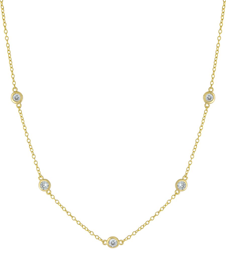 Колье с кубическим цирконием, длина 16 дюймов + удлинитель 2 дюйма, эксклюзивная модель Macy's, Gold
Колье с кубическим цирконием, длина 16 дюймов + удлинитель 2 дюйма, эксклюзивная модель Macy's, Gold