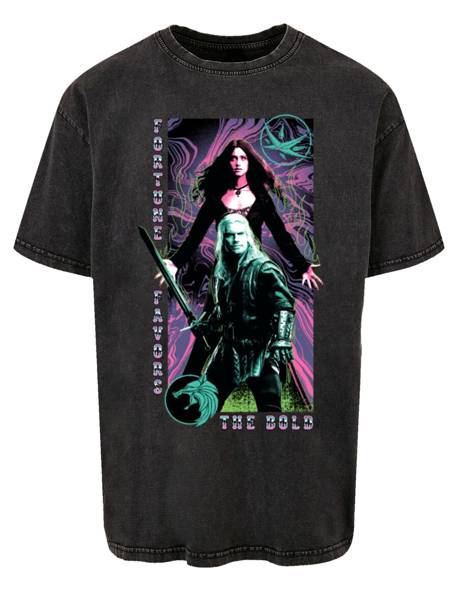 Рубашка F4NT4STIC The Witcher Fortune Favours The Bold Netflix TV Serie, черный деним
Рубашка F4NT4STIC The Witcher Fortune Favours The Bold Netflix TV Serie, черный деним