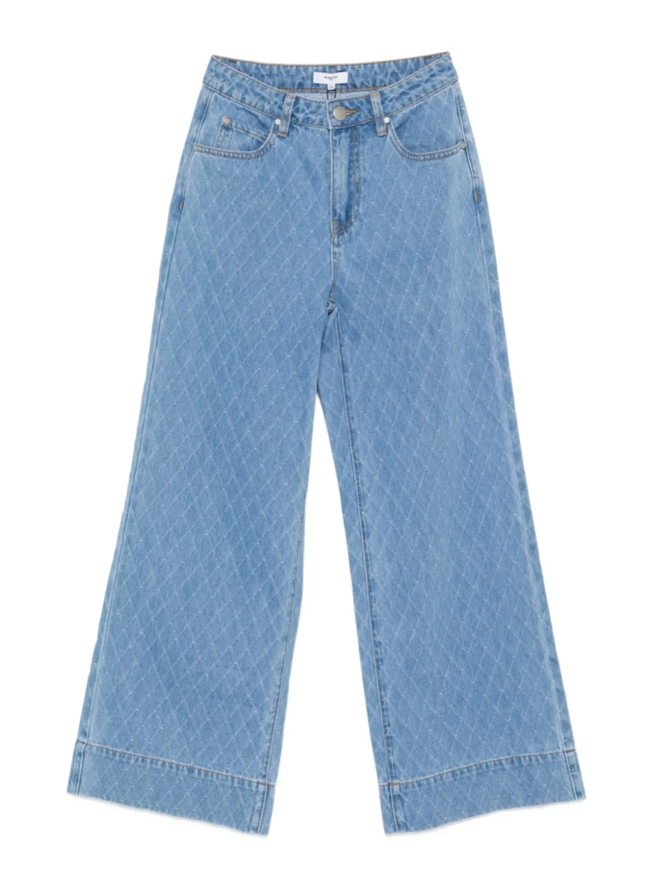 Джинсы широкого кроя с застежкой на пуговицы suncoo, синий
Джинсы широкого кроя с застежкой на пуговицы suncoo, синий