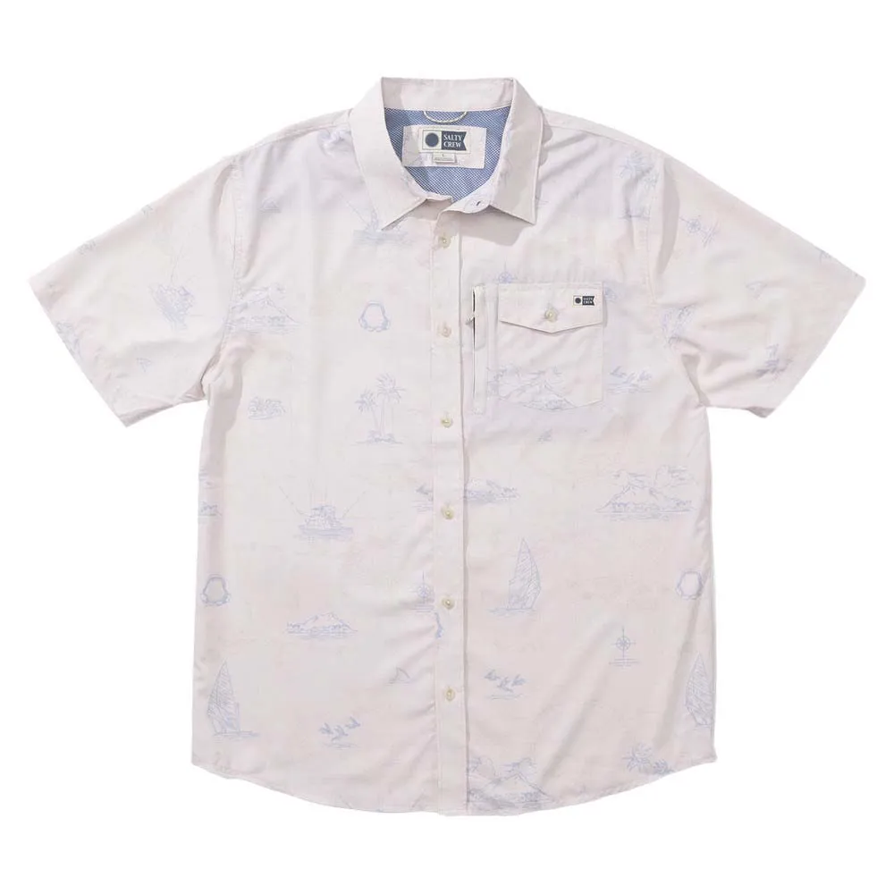 Рубашка с коротким рукавом Salty Crew Helmsman tech woven, белый
Рубашка с коротким рукавом Salty Crew Helmsman tech woven, белый