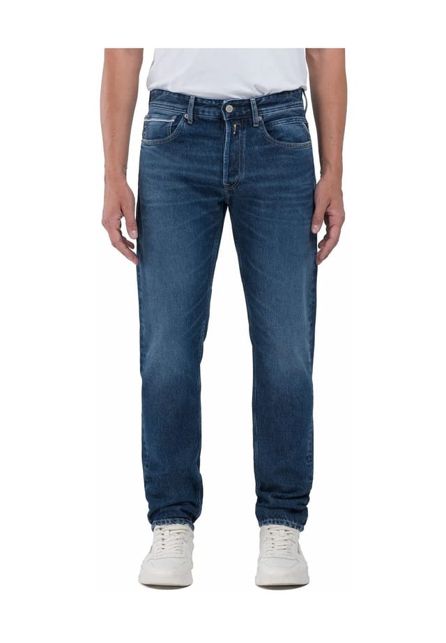 Джинсы с пятью карманами Replay, синий
Джинсы с пятью карманами Replay, синий