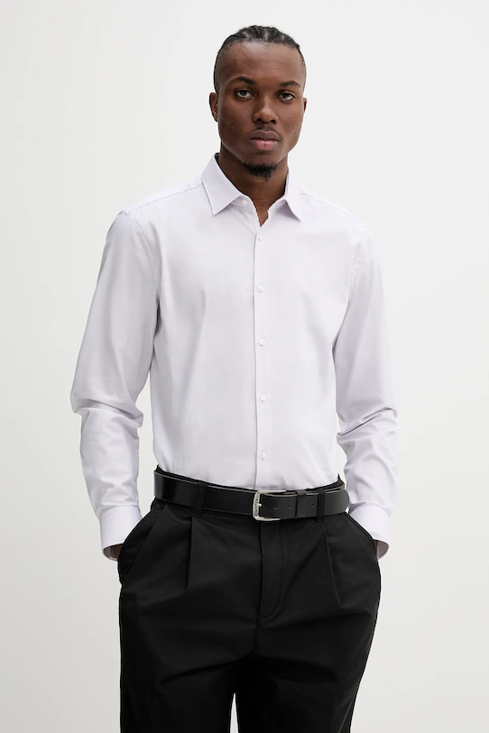 Хлопковая рубашка Hugo, фиолетовый
Хлопковая рубашка Hugo, фиолетовый