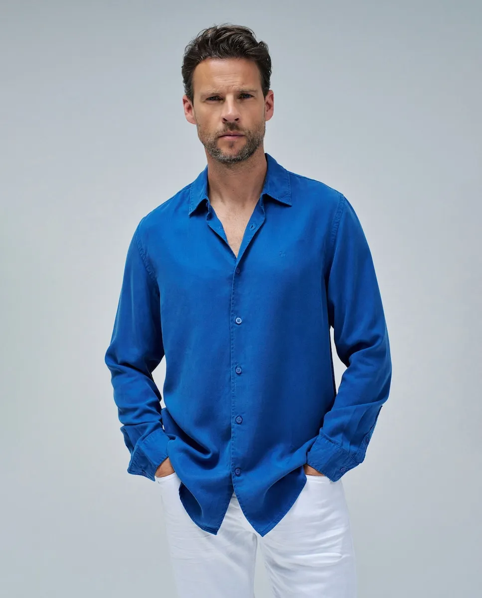 Мужская рубашка из легкого денима Salsa Jeans, синий
Мужская рубашка из легкого денима Salsa Jeans, синий