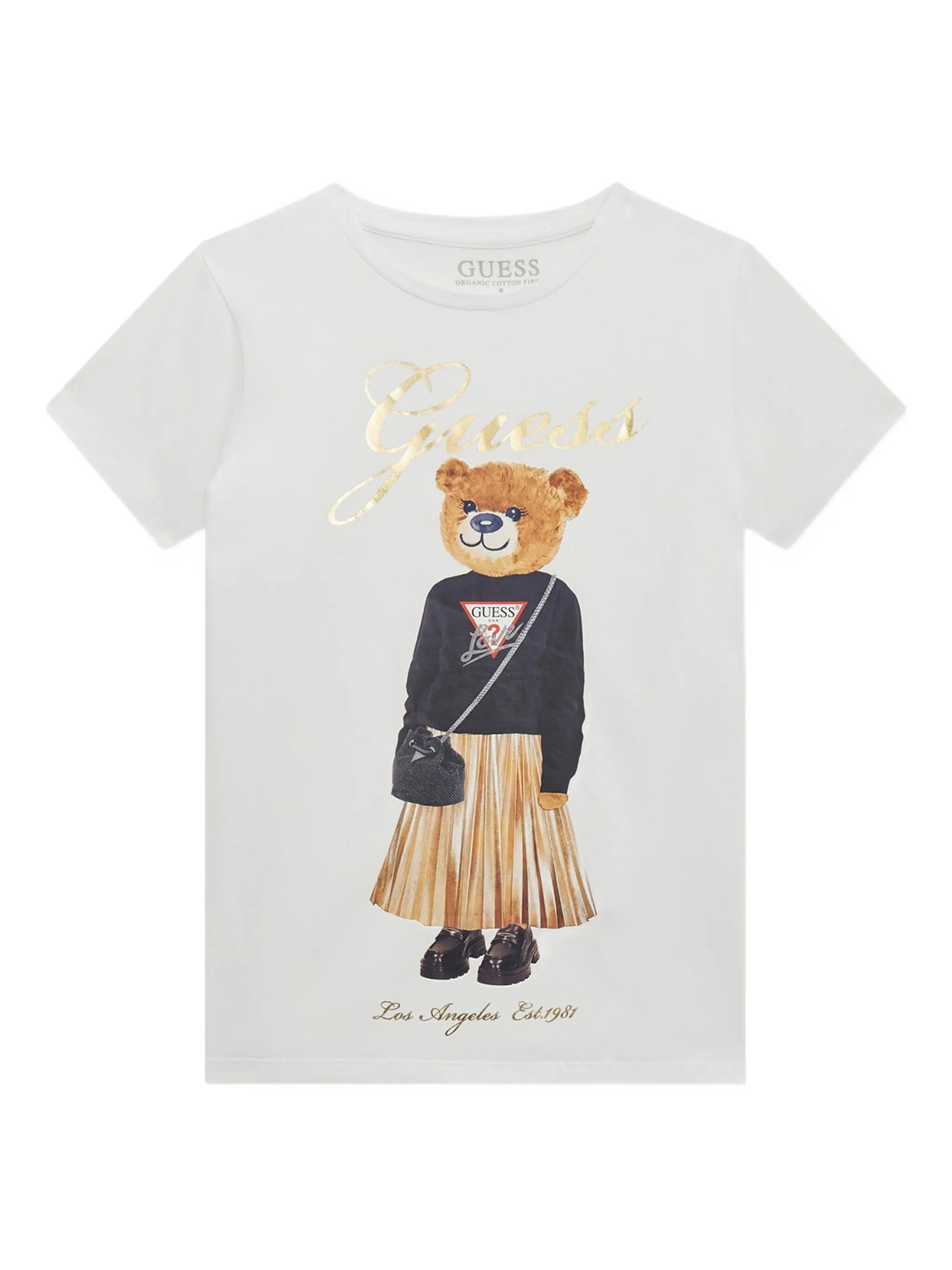 Футболка с принтом Teddy Guess Kids, белый
Футболка с принтом Teddy Guess Kids, белый