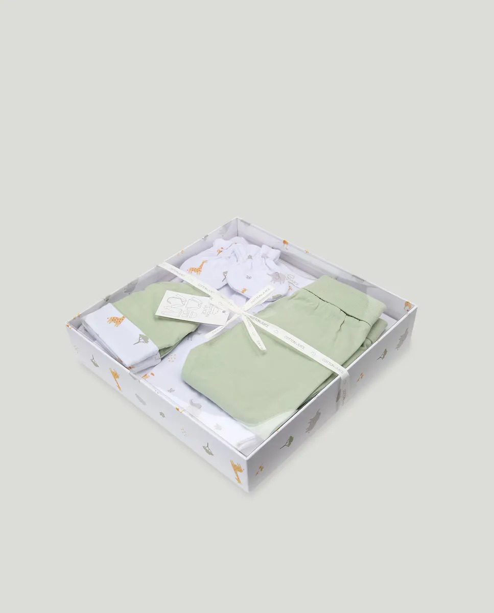 Подарочная коробка пять штук Cotton Juice, белый
Подарочная коробка пять штук Cotton Juice, белый