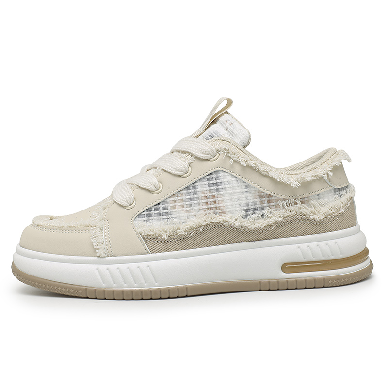 Hong Kong Meng Скользоустойчивые износостойкие дышащие мужские скейтерские кеды низкие бежевые, цвет Beige
Hong Kong Meng Скользоустойчивые износостойкие дышащие мужские скейтерские кеды низкие бежевые, цвет Beige