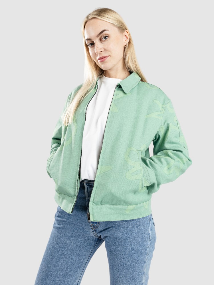 Куртка Petals and Peacocks Shapes Crop Work Jacke, green
Куртка Petals and Peacocks Shapes Crop Work Jacke, green
