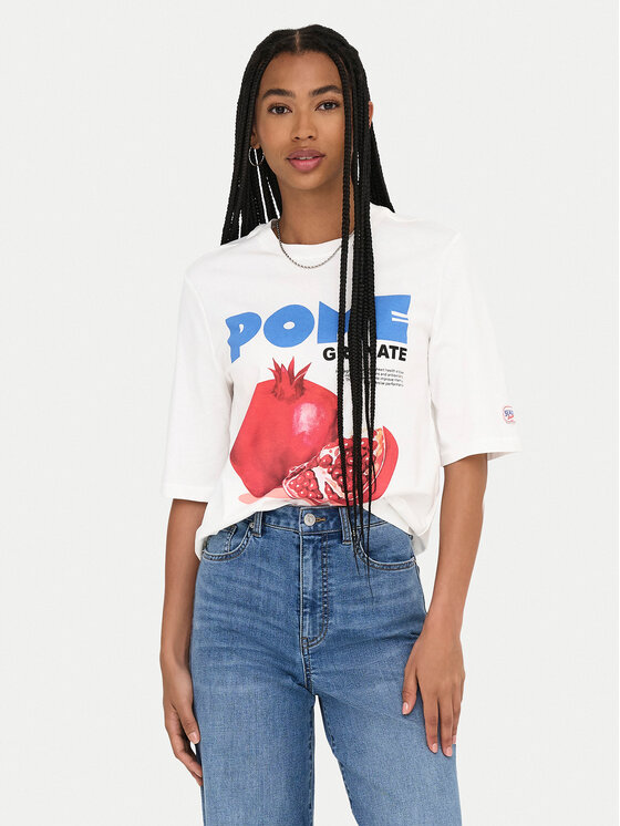 Футболка обычного кроя Phoebe 15351369 Only, белый
Футболка обычного кроя Phoebe 15351369 Only, белый