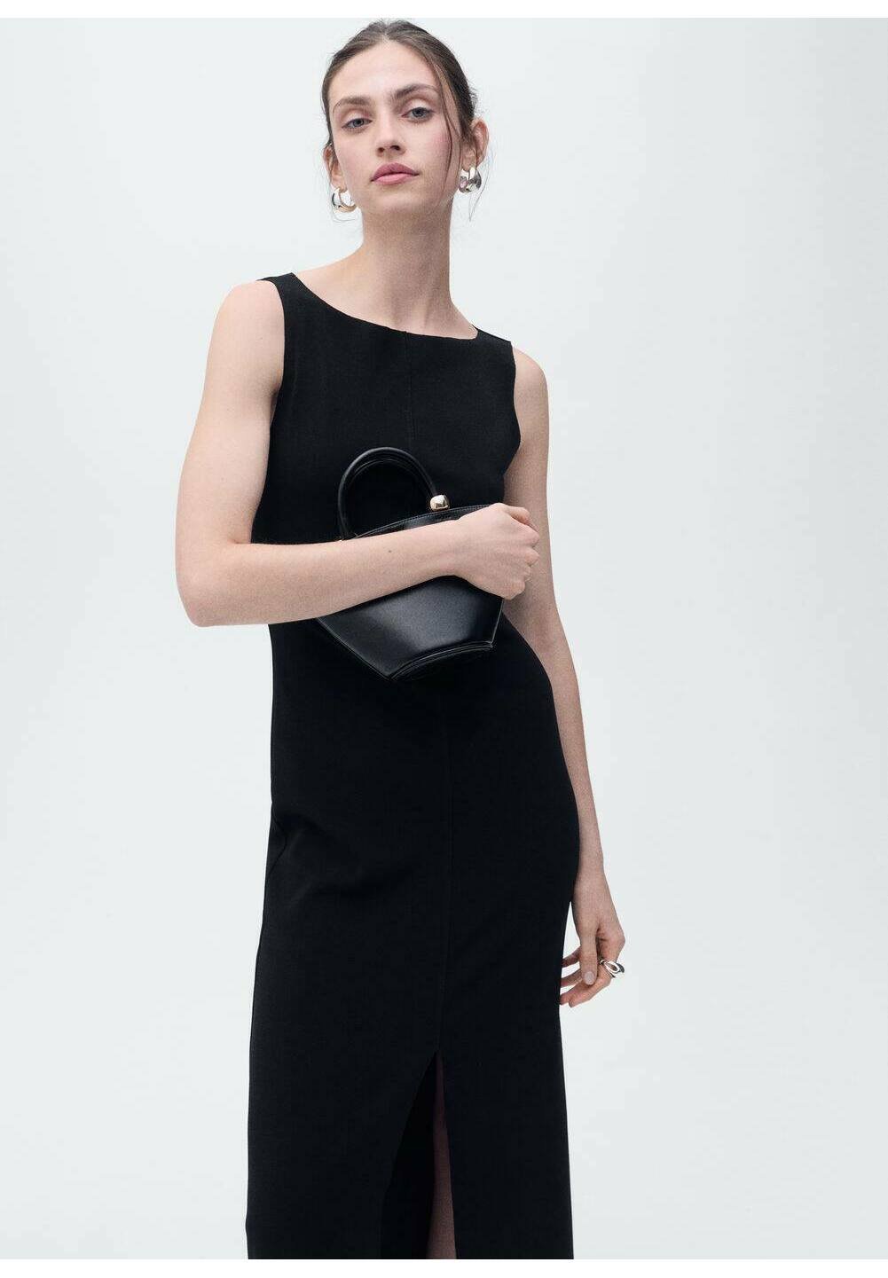 Платье макси MUSHU Mango, черный
Платье макси MUSHU Mango, черный