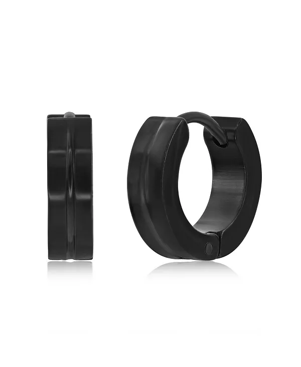 Мужские серьги-кольца из нержавеющей стали 13 мм с подкладкой Metallo, black
Мужские серьги-кольца из нержавеющей стали 13 мм с подкладкой Metallo, black