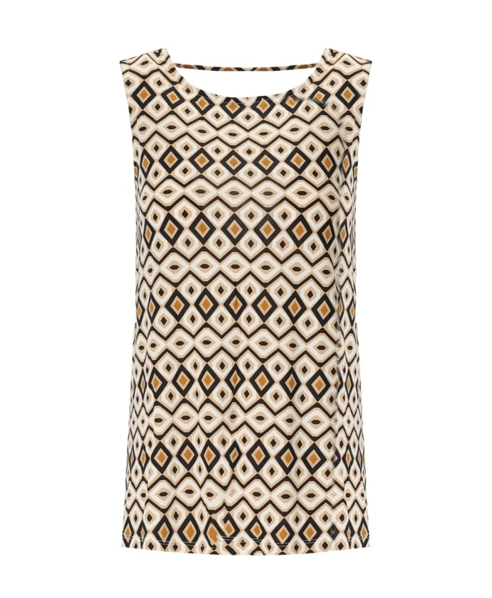 Яркий топ без рукавов с декоративным вырезом. Max Mara, мультиколор
Яркий топ без рукавов с декоративным вырезом. Max Mara, мультиколор