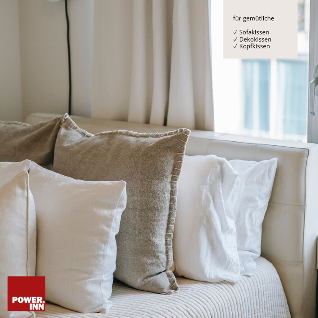 POWER INN – внутренняя подушка из хлопка | 30x90см | Моющаяся подушка в качестве декоративной подушки, диванной подушки и подушки | наполнен волокнистым наполнителем Oeko Tex 100.
POWER INN – внутренняя подушка из хлопка | 30x90см | Моющаяся подушка в качестве декоративной подушки, диванной подушки и подушки | наполнен волокнистым наполнителем Oeko Tex 100.