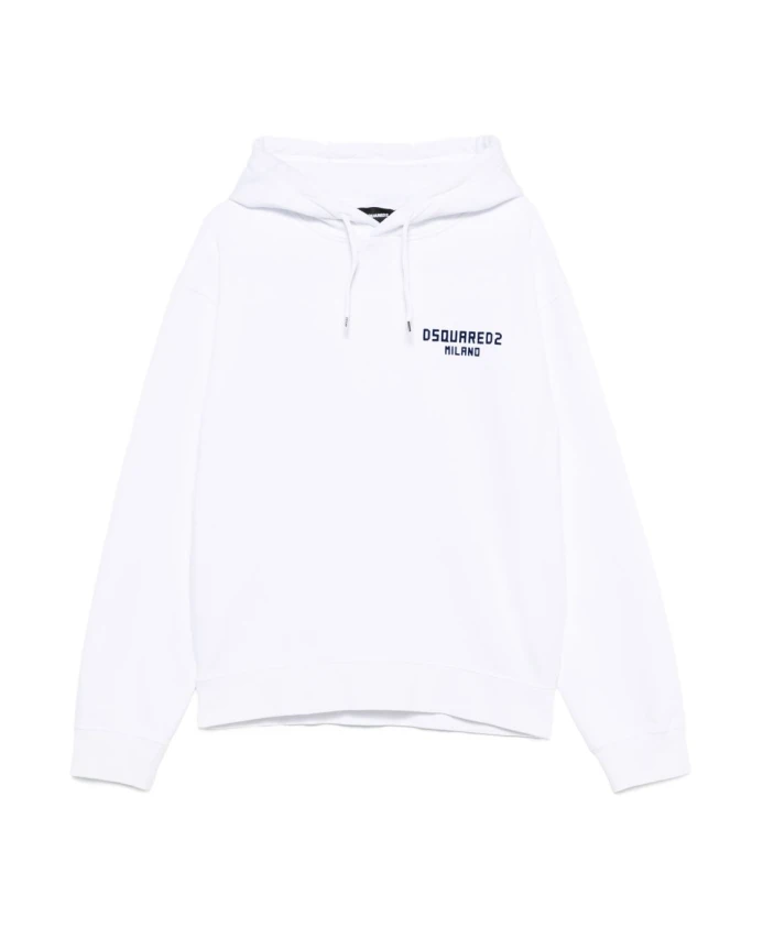 Белая толстовка с капюшоном и логотипом. Dsquared2, белый
Белая толстовка с капюшоном и логотипом. Dsquared2, белый